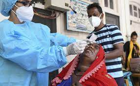 नई दिल्ली) देश में चार दिन बाद फिर बढ़े कोरोना के मामले 24 घंटे में 10542 केस दर्ज; 38 की मौत